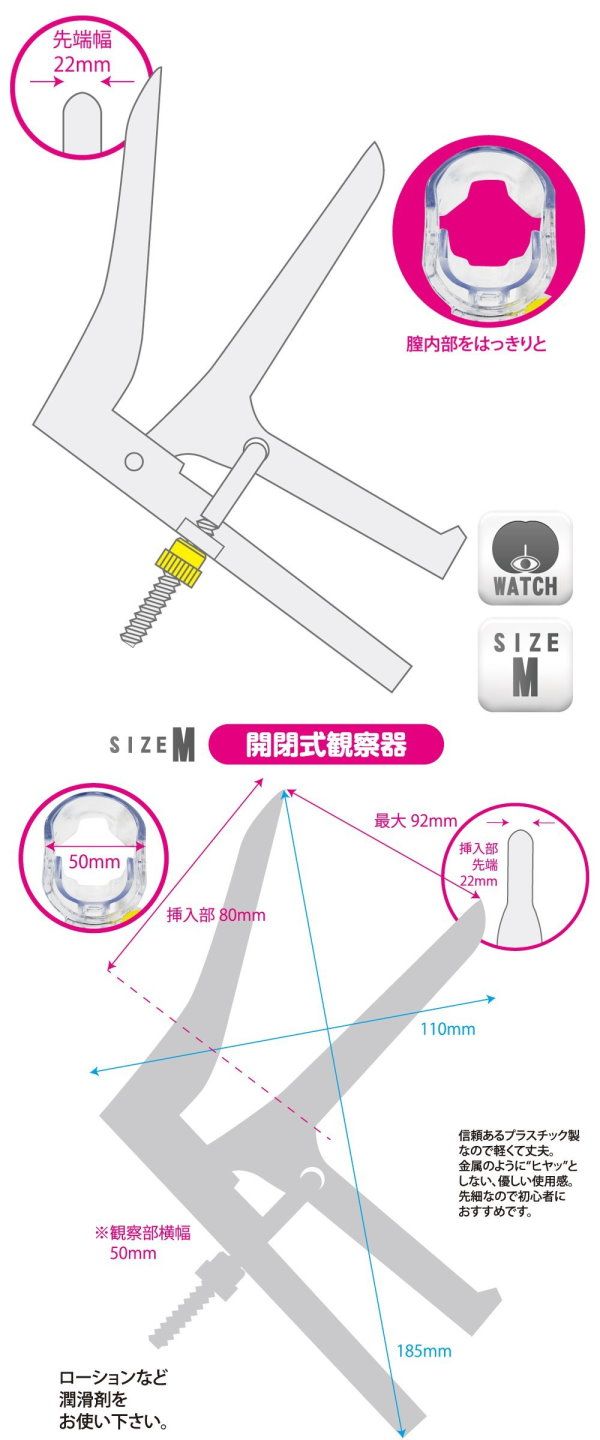 今夜情趣-MEDY開閉式觀察器-M