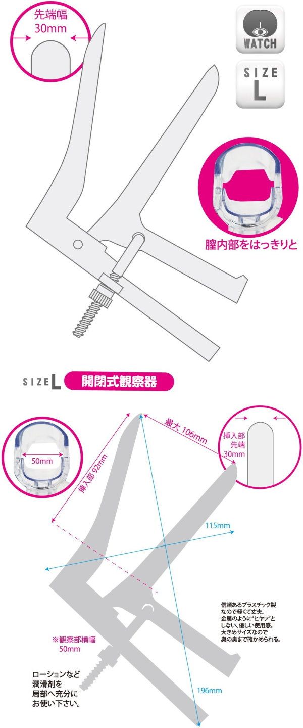 今夜情趣-MEDY開閉式觀察器-L