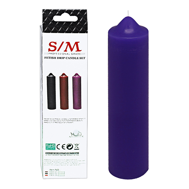 今夜情趣-阿芙拉SM情趣低溫蠟燭-紫