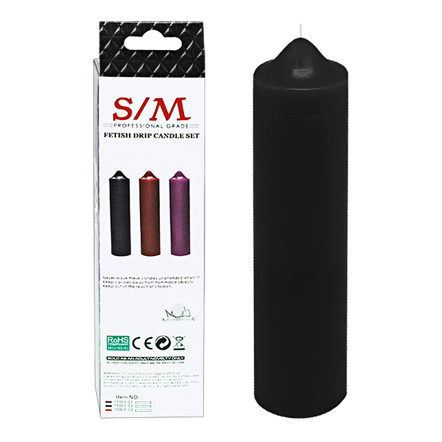 今夜情趣-阿芙拉SM情趣低溫蠟燭-黑