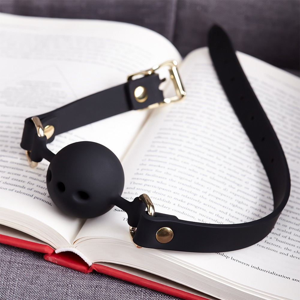 今夜情趣-BDSM調教全矽膠3孔口咬球