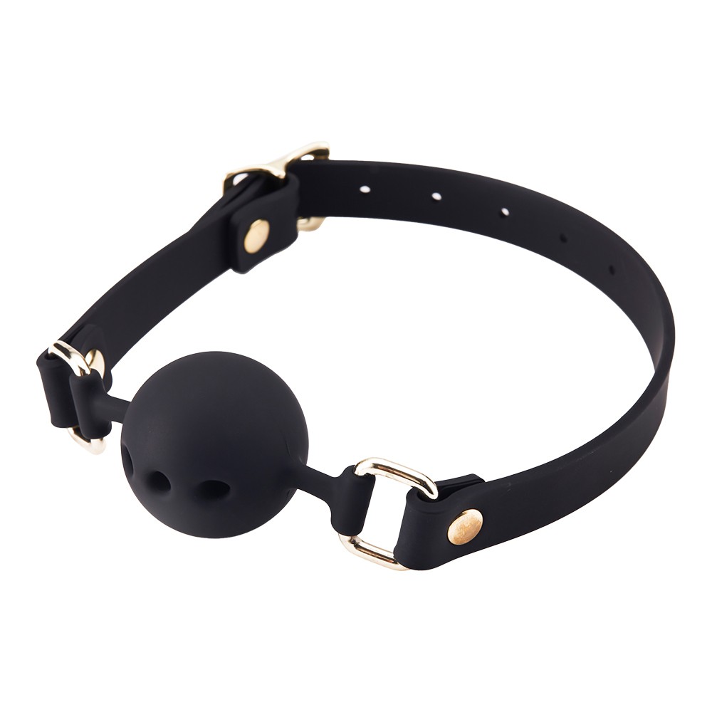 今夜情趣-BDSM調教全矽膠3孔口咬球