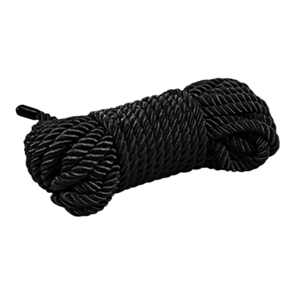 今夜情趣-BDSM綑綁束縛絲光繩8M-黑