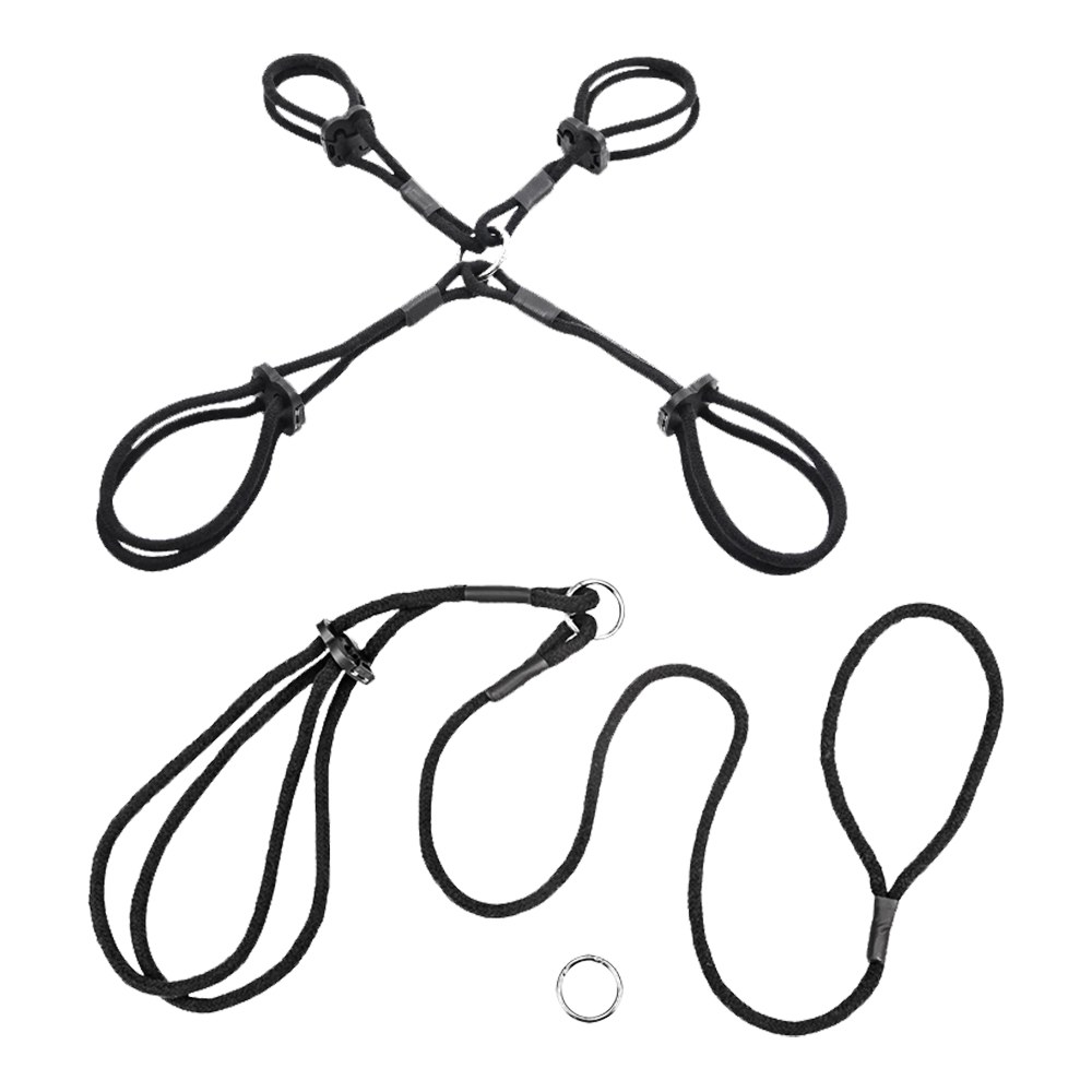 今夜情趣-SM調教簡易型束縛捆繩四件組